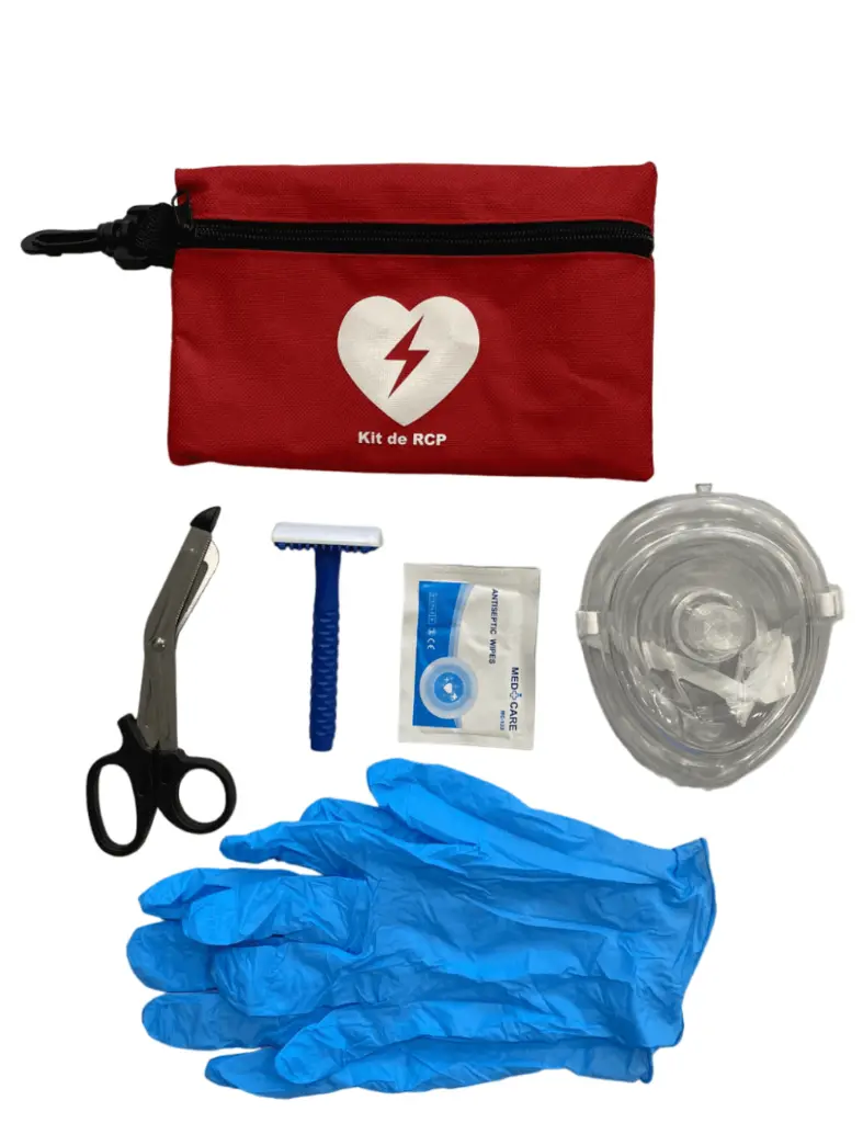 Kit de RCP (color rojo)